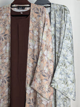 Load image into Gallery viewer, Floral Crepe Abaya Sets