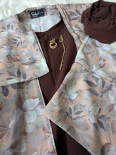 Load image into Gallery viewer, Floral Crepe Abaya Sets