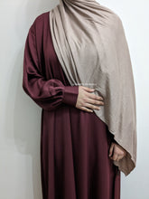 Load image into Gallery viewer, Danah - Cuff sleeve Abaya - 2 FOR £45
