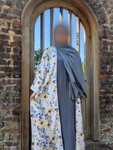 Load image into Gallery viewer, Floral Crepe Abaya Sets
