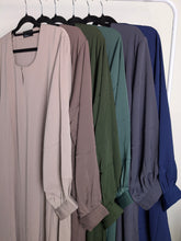 Load image into Gallery viewer, Danah - Cuff sleeve Abaya - 2 FOR £45
