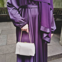 Load image into Gallery viewer, Satin Abaya dress
