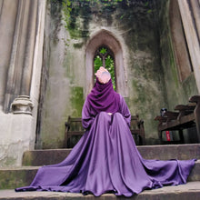 Load image into Gallery viewer, Satin Abaya dress
